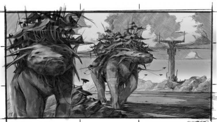 凶残！育碧资深画师的草图同样实力碾压（Martin Deschambault）